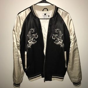 Topman Embroidered Bomber Jacket Men’s